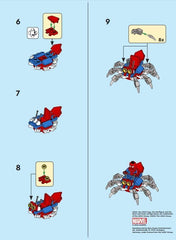 Authentic LEGO Spider-Man figure ready for standard brick builds