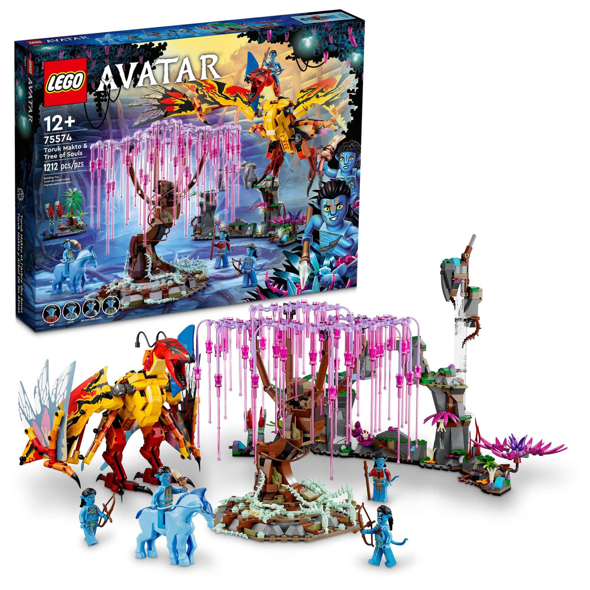 LEGO Avatar Toruk Makto figure for dramatic display