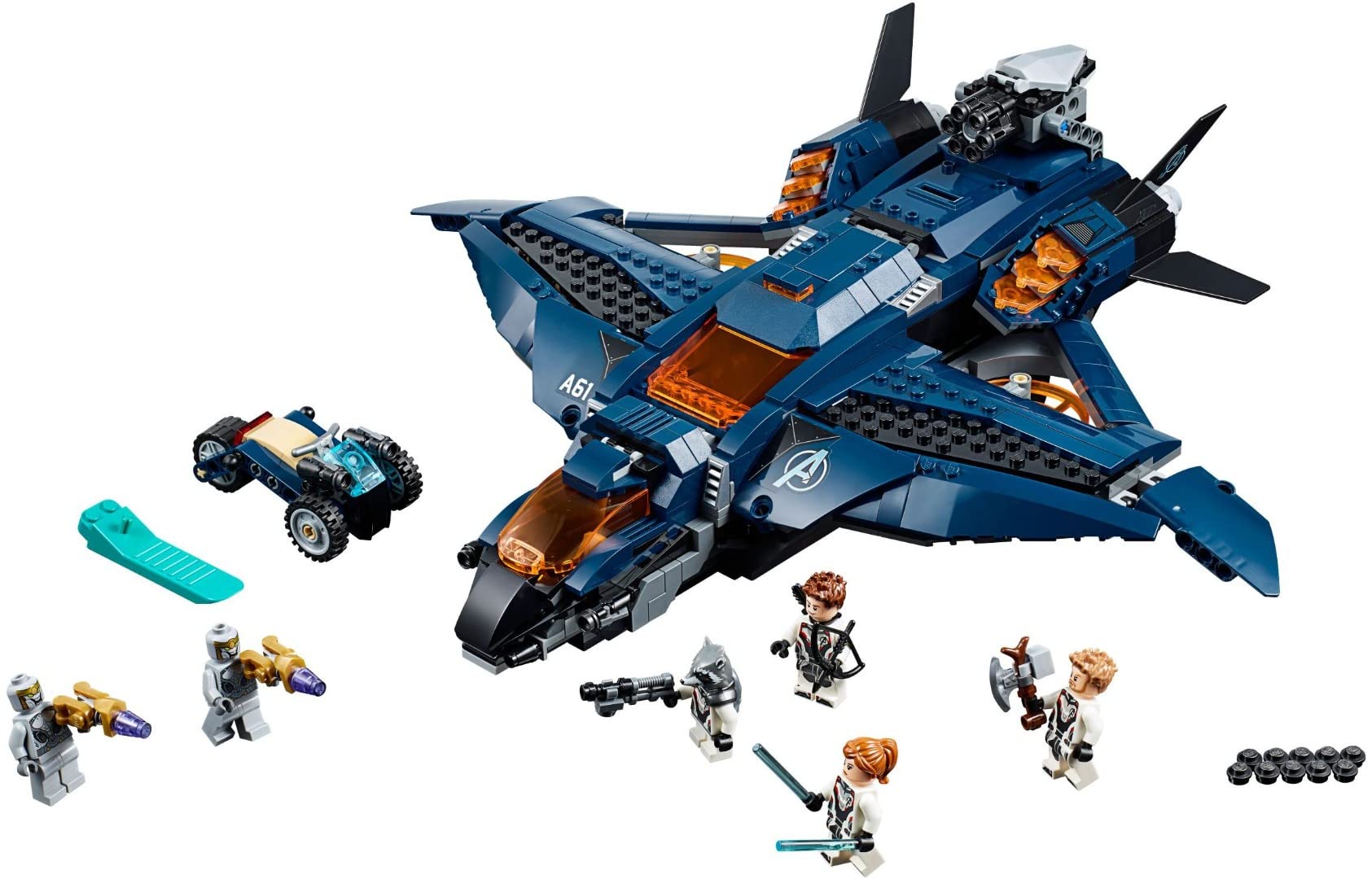 LEGO Avengers Quinjet offers creative building and display potential for fans.