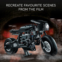 LEGO Batman Batcycle engine-detail for realism during building