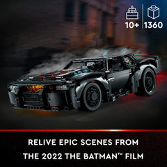 LEGO Batman Batmobile opening doors and hood for interactive play