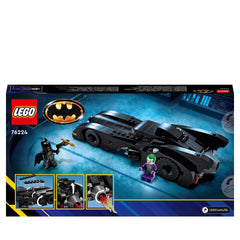 LEGO Batmobile display-ready model for shelves and rooms