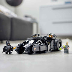 LEGO Batman Batmobile Tumbler alternate zombie head for creative stories.
