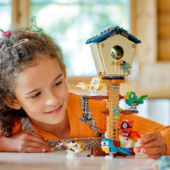 LEGO Creator 3-in-1 Birdhouse open roof for easy access and display