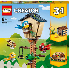 LEGO Creator 3-in-1 Birdhouse birds on perches for vibrant storytelling