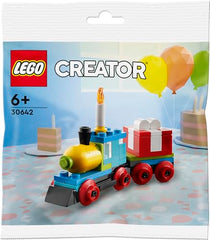 LEGO Birthday Train assembled by kids sparks imaginative storytelling and fine motor fun.