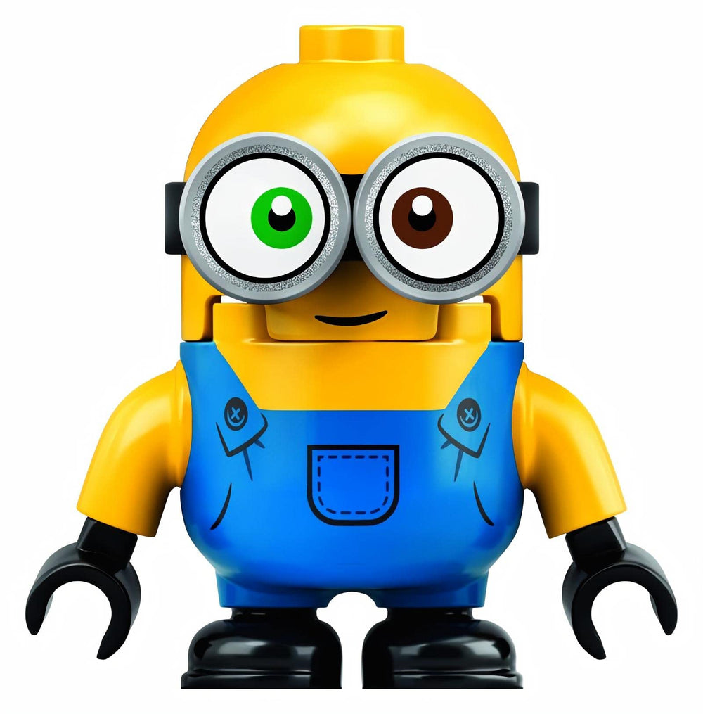 LEGO Bob Minion building action promotes focused, independent play sessions.