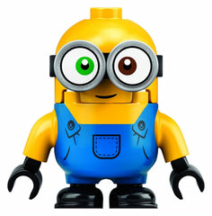 LEGO Bob Minion building action promotes focused, independent play sessions.