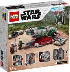 LEGO Boba Fett Starship build contains 593 pieces for a rewarding session