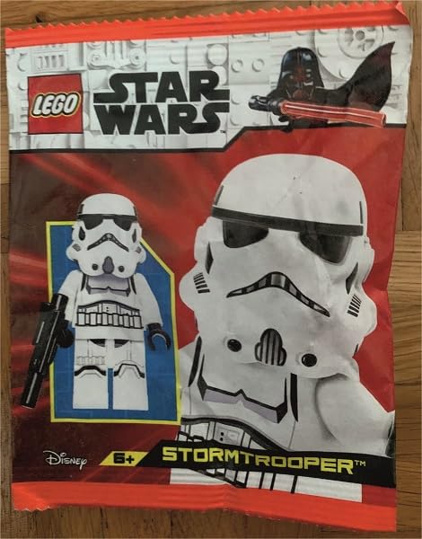 Includes The Brick People tile with LEGO Star Wars Imperial Stormtrooper minifigure