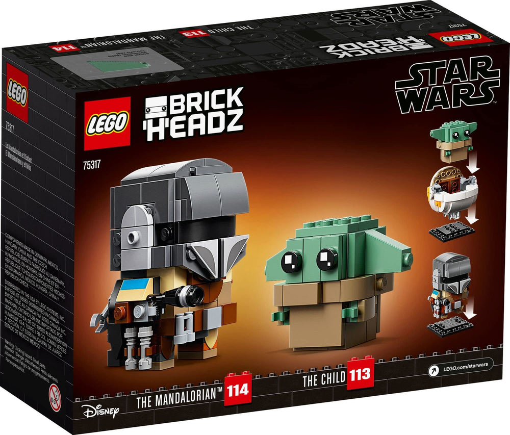 LEGO BrickHeadz baseplates provide a stable, eye-catching display.