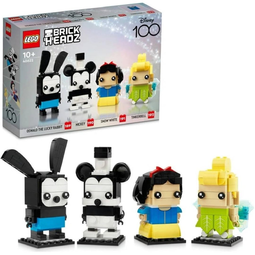 LEGO BrickHeadz Disney 100 Oswald the Lucky Rabbit figure for display and collection.