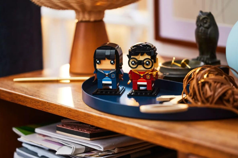 LEGO BrickHeadz duo ready to inspire shelf display or creative storytelling