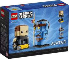 LEGO BrickHeadz Jake Sully in wheelchair close-up; perfect for collectors and Avatar fans