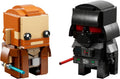 LEGO BrickHeadz Obi-Wan Kenobi and Darth Vader display figure for collectors