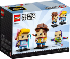 LEGO BrickHeadz Toy Story collection display idea for shelves.
