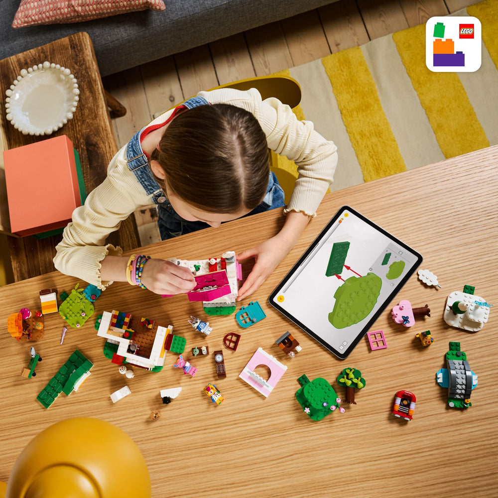 LEGO Builder app offers digital guidance and 3D viewing to help building.