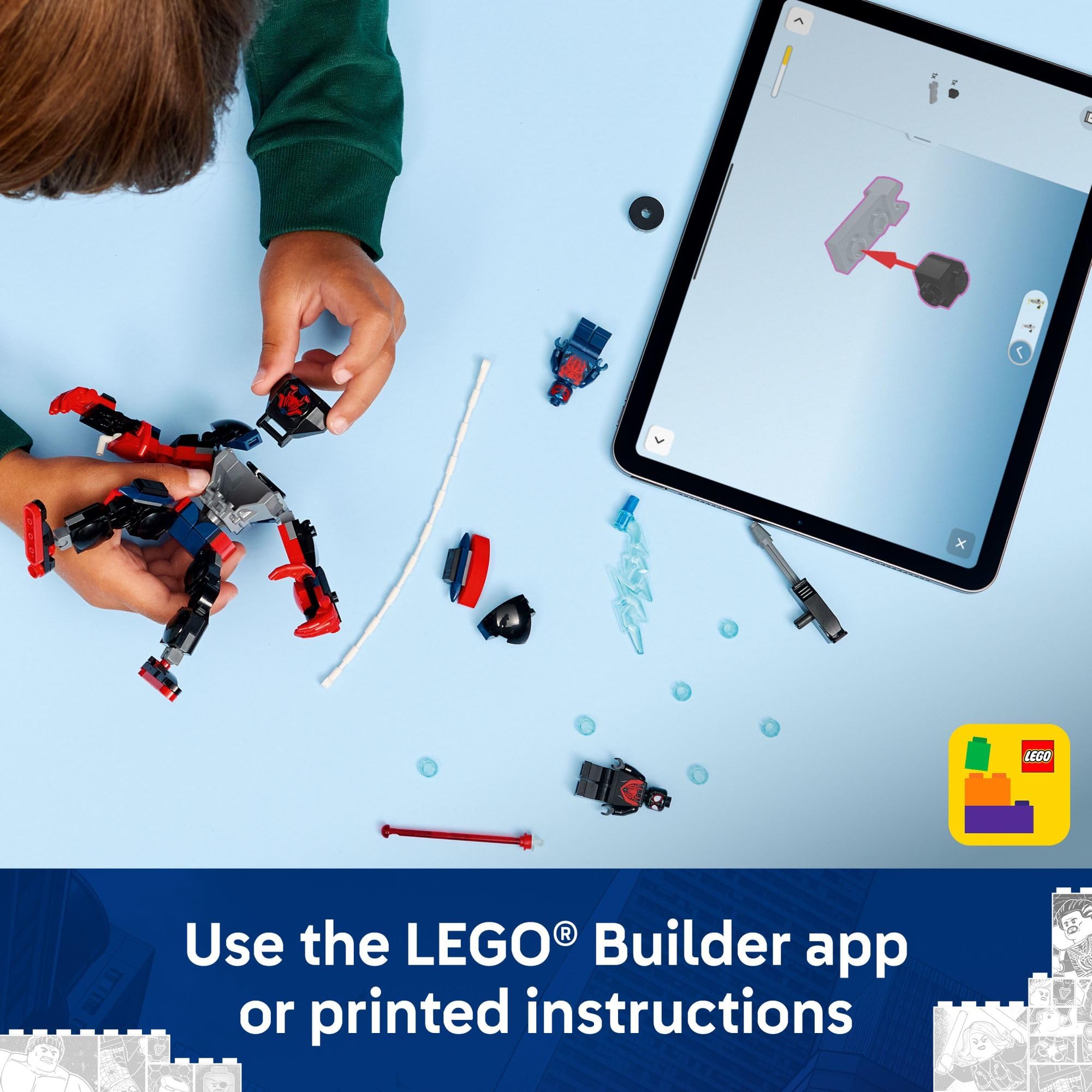 LEGO Builder app supports digital instructions and progress tracking