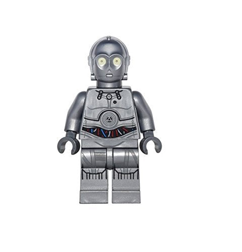 LEGO C-3PO Droid Silver minifigure from Advent Calendar enhances display collections and play moments.