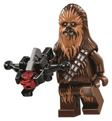 LEGO Chewbacca Death Star minifigure with crossbow for imaginative play
