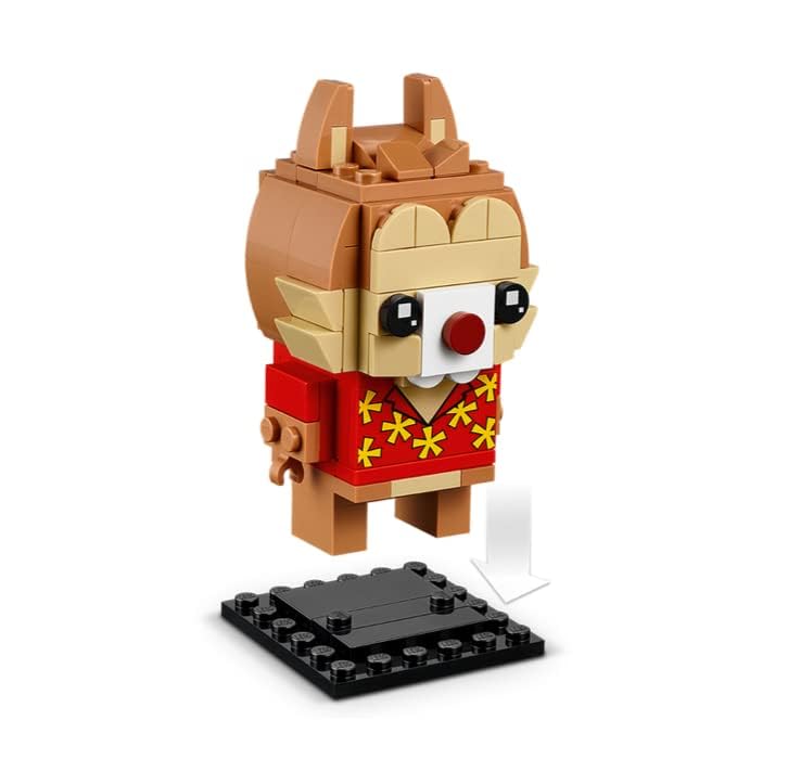 LEGO Chip and Dale BrickHeadz compact packaging for gift-ready unboxing.