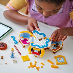 LEGO Cinderella profile tile adds a polished front detail.