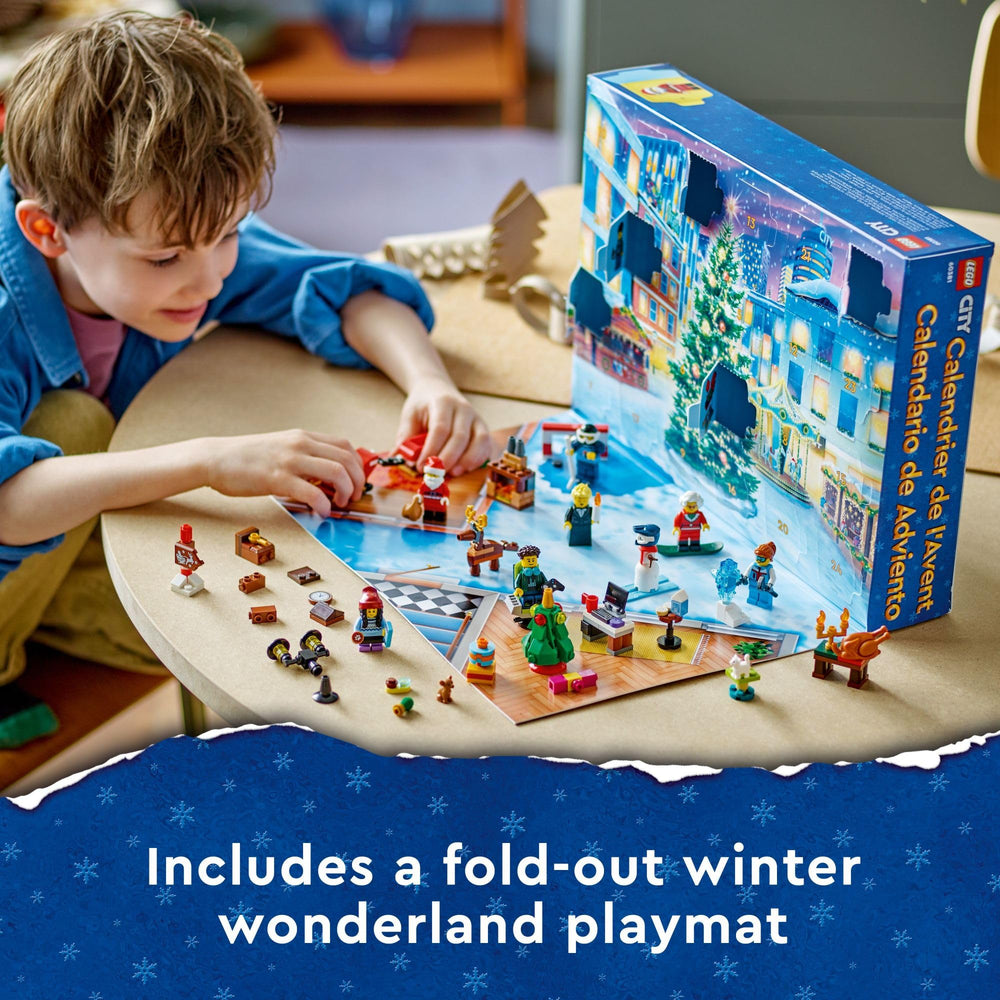 LEGO City 60381 winter wonderland scene invites relaxed, creative play sessions