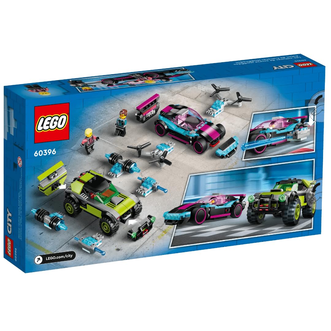 LEGO City 60396 2KDRIVE action mirrors in-hand racing fun
