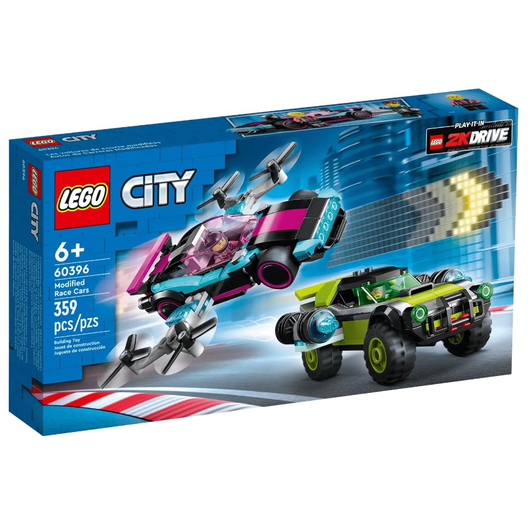 LEGO City 60396 front module upgrade for customizable race cars