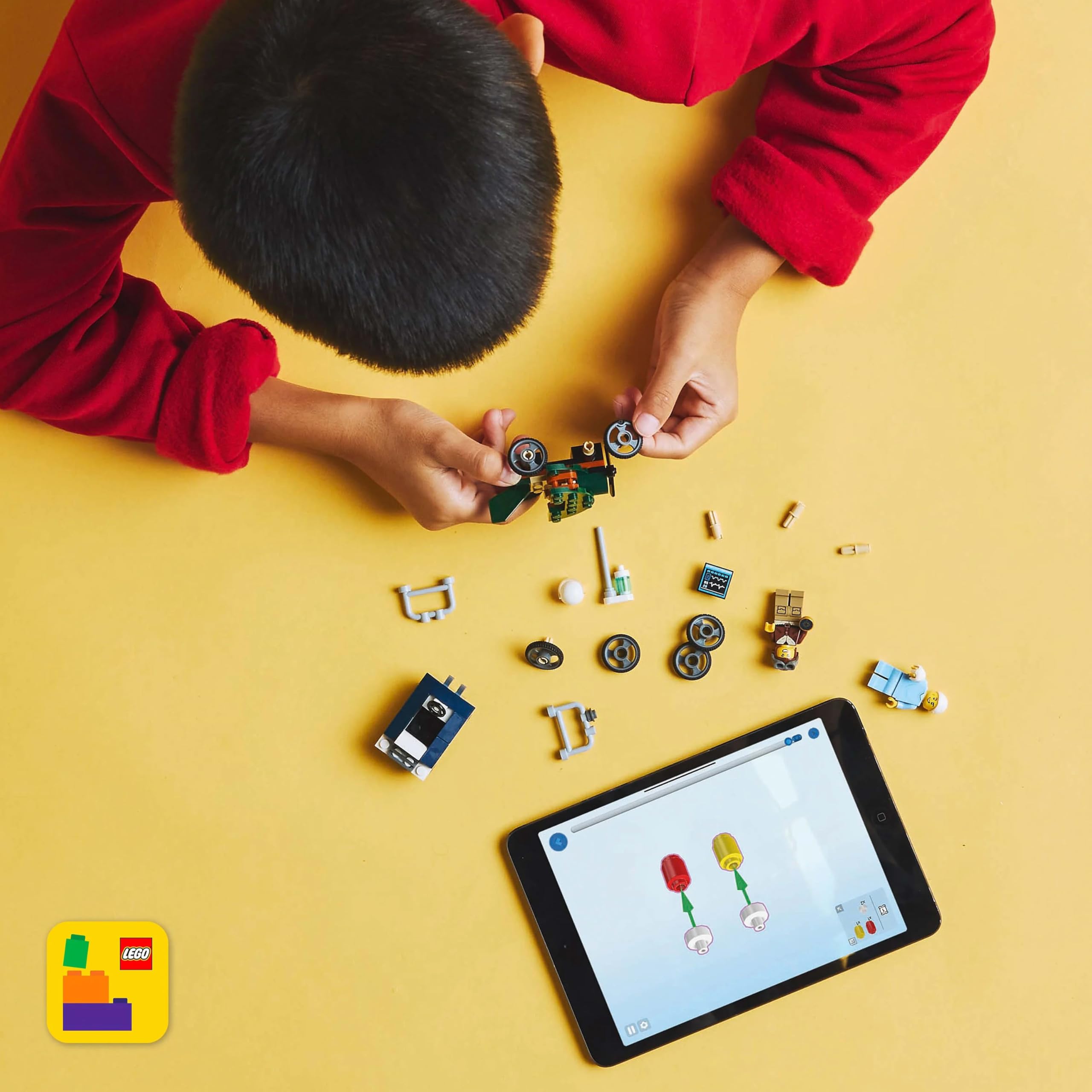 LEGO City 60459 patient driver minifigure, supports caregiving storytelling.