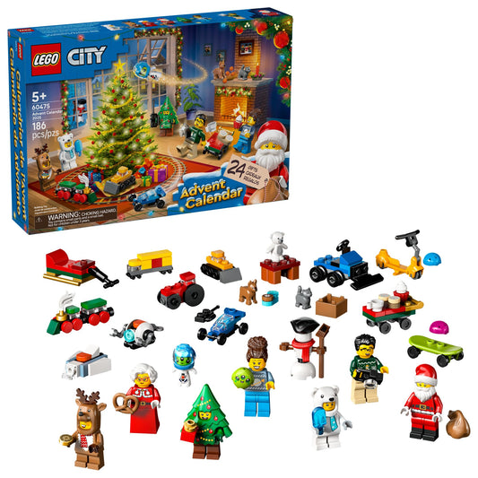 LEGO City Advent Calendar 2025 cover image for festive countdown excitement.