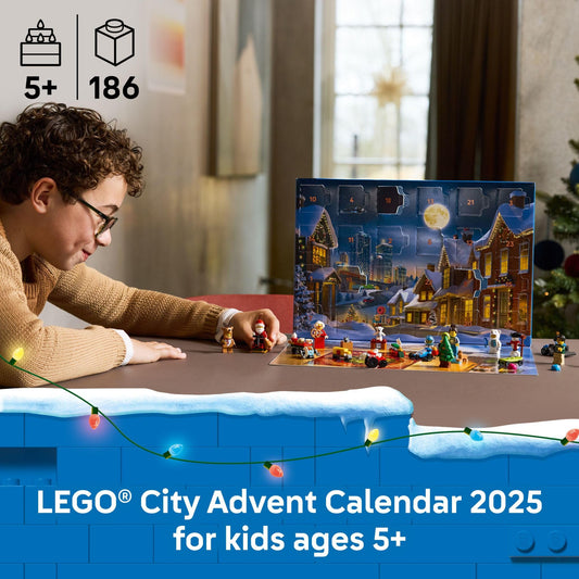Santa minifigure from LEGO City Advent Calendar 2025 inspires festive storytelling.