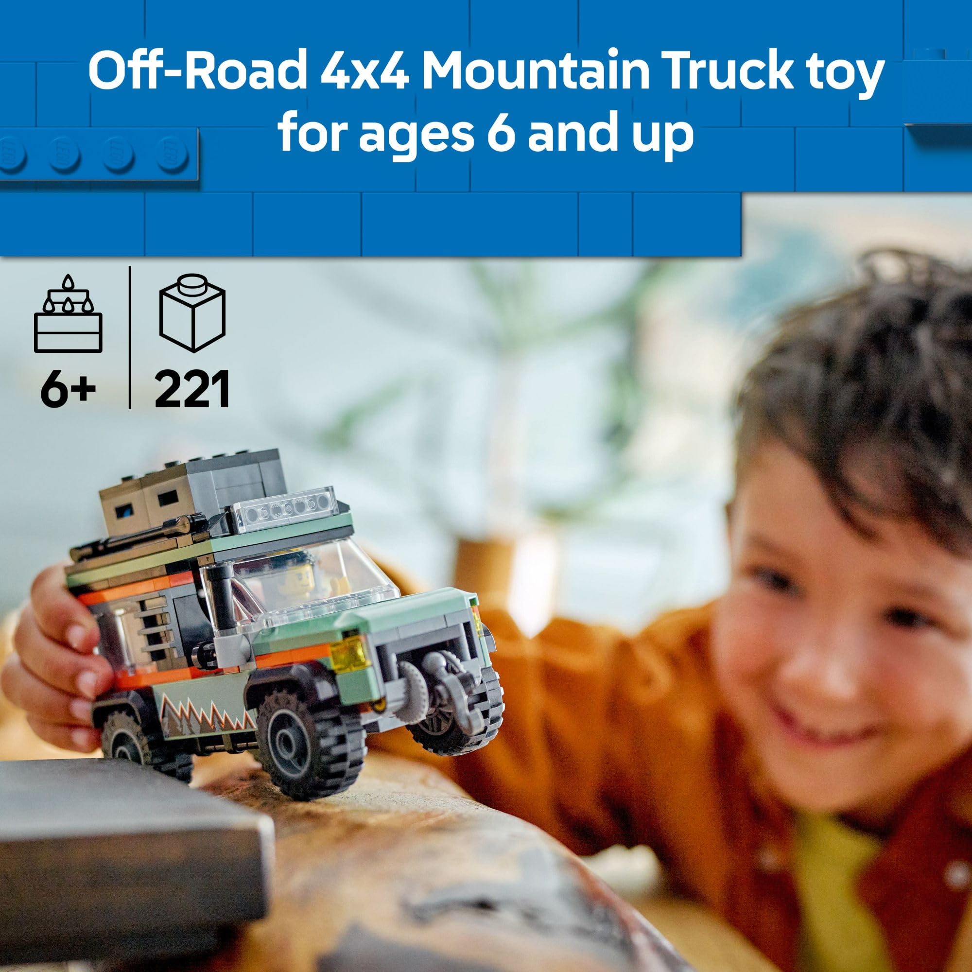 LEGO City adventurer minifigure ready for off-road exploration