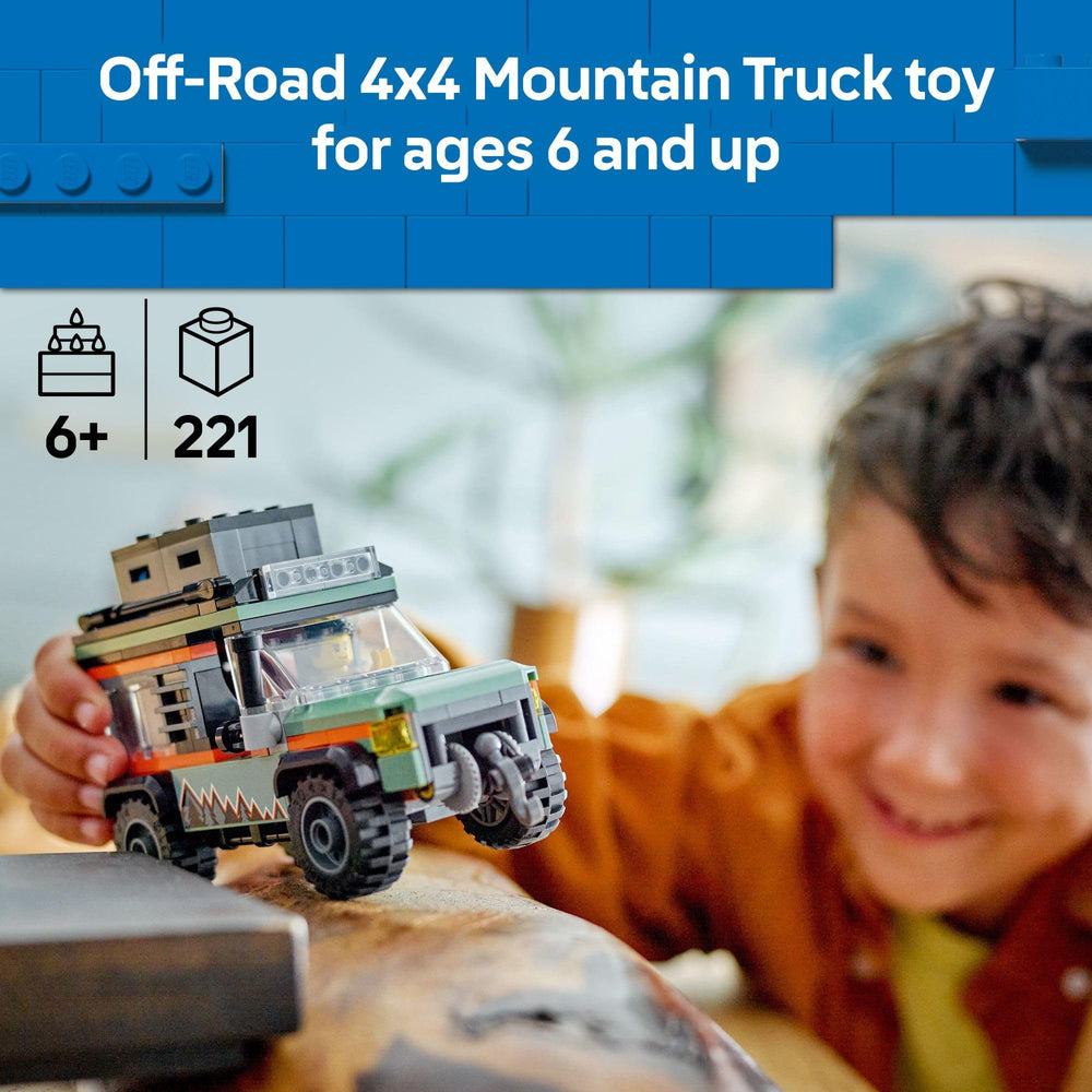 LEGO City adventurer minifigure ready for off-road exploration