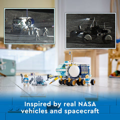 LEGO City astronaut minifigures support imaginative space missions