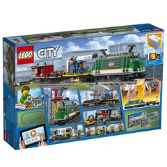 LEGO City Cargo Train log wagon ideal for construction-themed play