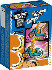 LEGO City Chicken Stunt Bike 60310 stunt action in motion for imaginative play