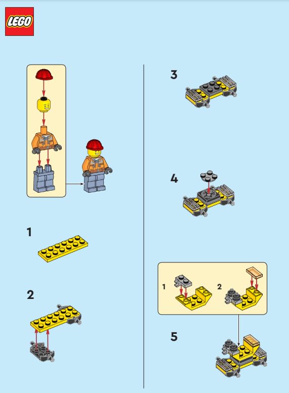 LEGO City minifigure crane-in-action captures dynamic play moments.