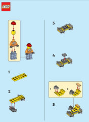 LEGO City minifigure crane-in-action captures dynamic play moments.