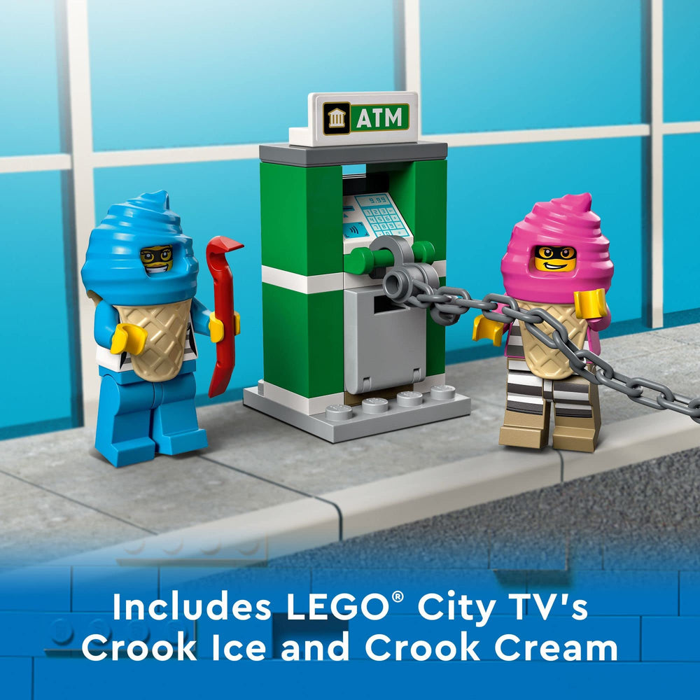LEGO City crook ice-cream minifigures fuel competitive, storytelling-packed play.