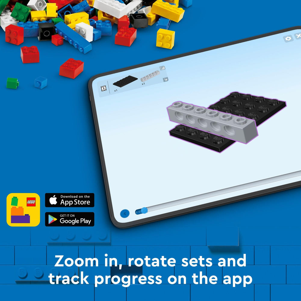 Customer minifigure with cochlear implant adds inclusive storytelling for kids.