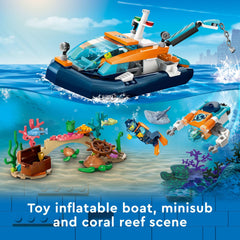 LEGO City Explorer Mini-submarine adds immersive underwater exploration scenes