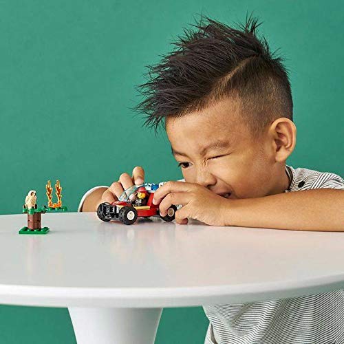 LEGO City Forest Fire 60247 build and play scene encouraging creative storytelling