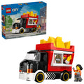 LEGO City Fries Food Truck side view showing a colorful prep area for imaginative play