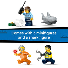 LEGO City holding cell helps secure suspects in chase scenarios.
