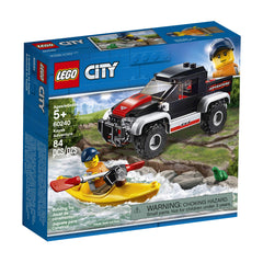 LEGO City Kayak Adventure minifigure ready to explore rivers