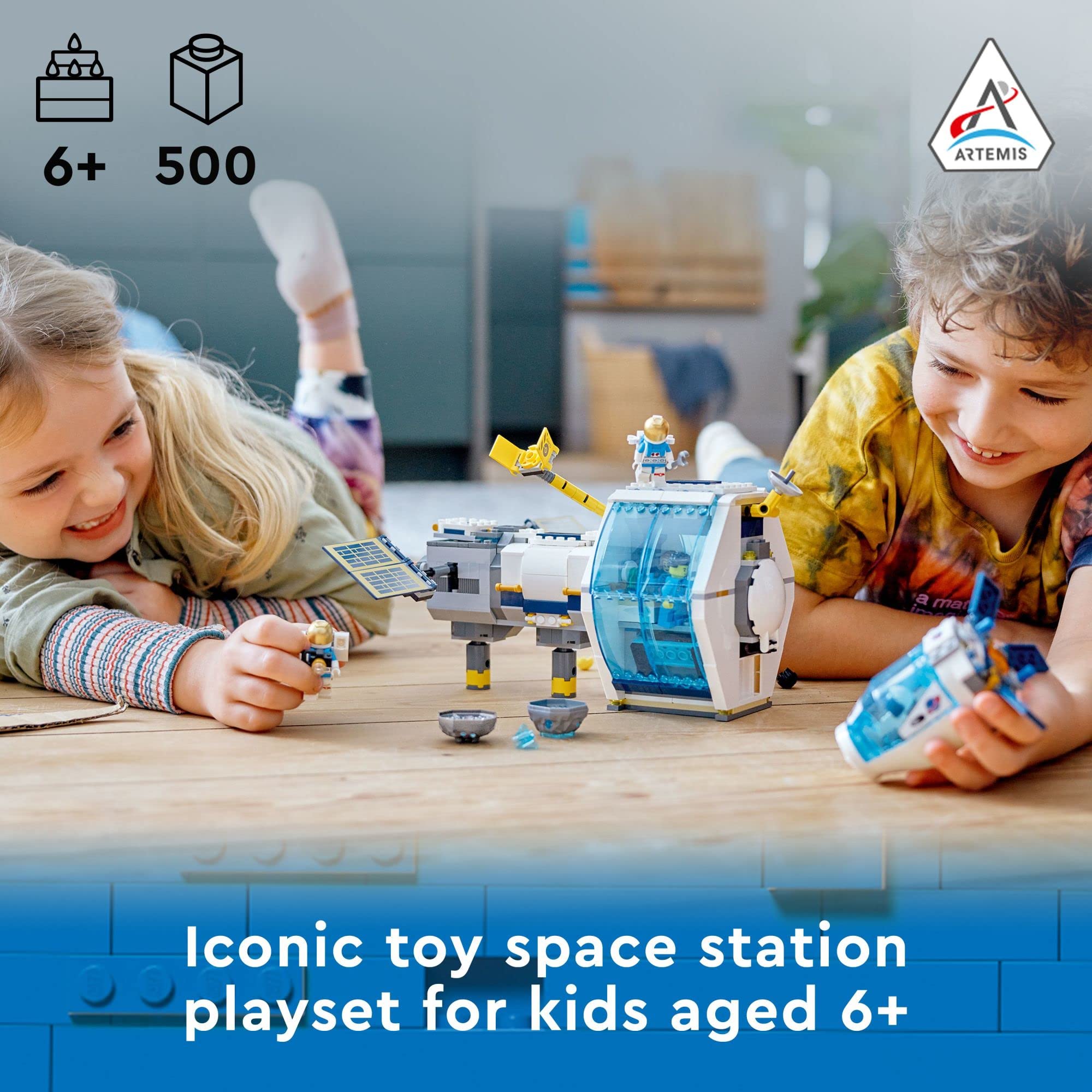 LEGO City Lunar Space Station labs bring science-inspired exploration to life