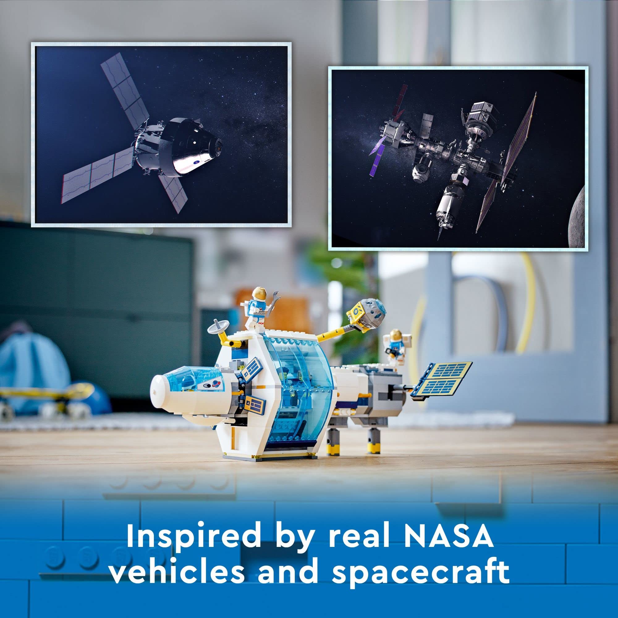 LEGO City Lunar Space Station minifigures spark storytelling and crew roles