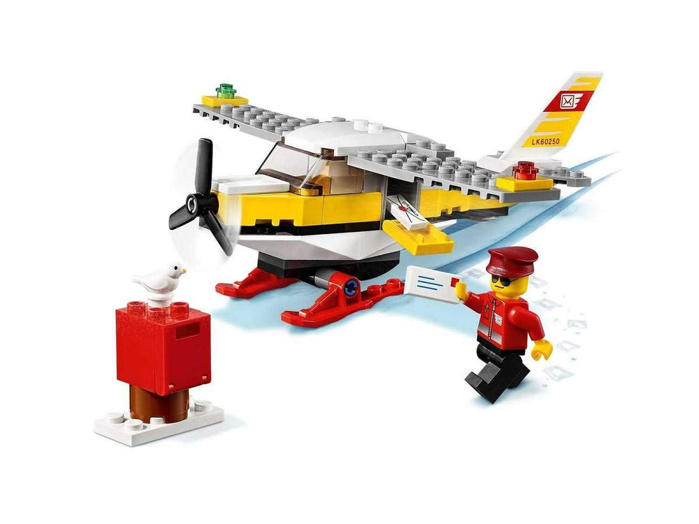 LEGO City Mail Plane letter and bird figure spark storytelling