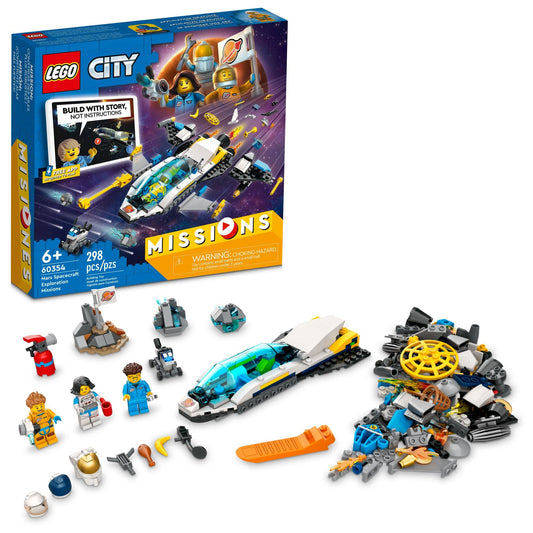LEGO City Mars Exploration Spaceship image showing immersive space adventure for kids